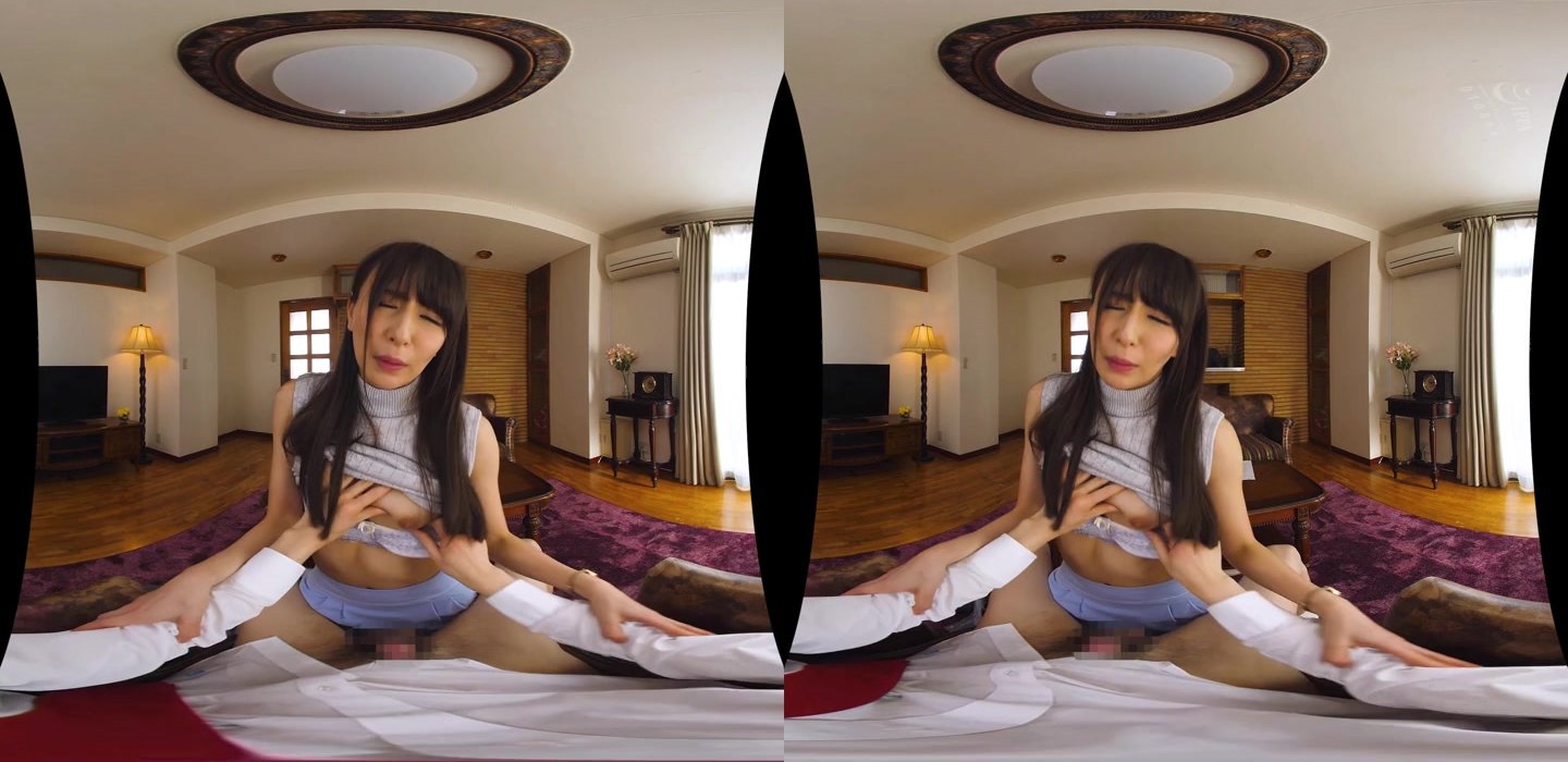 VR porn with Japanese babe